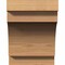 Ekena Millwork Mediterranean Rough Sawn Rafter Tail, Western Red Cedar, 6"W x 8"H x 12"L RFT06X08X12MED00RWR - alternate 2